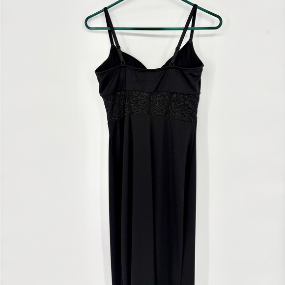 POPILUSH Shapewear Lace Inset Sculpting Mermaid Maxi Slip Dress - Picture 10 of 16